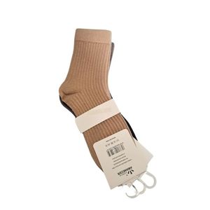 Pack de 3 Medias de Mujer colores Beige, Negro y Marrón