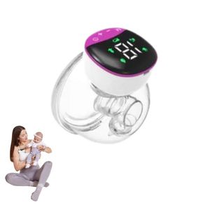 Extractor de Leche Fucsia Inalámbrico Manos Libres