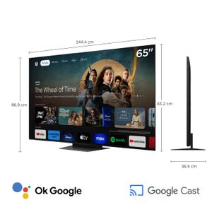 Televisor TCL 65C7K 65" 4K Premium QD Mini LED TV '25