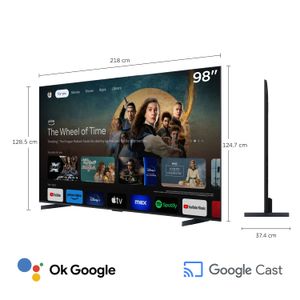 Televisor TCL 98C6K 98" 4K QD Mini LED TV '25