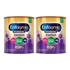 Pack Alimento Lácteo ENFAGROW Premium Promental Confort Lata 800g x2un