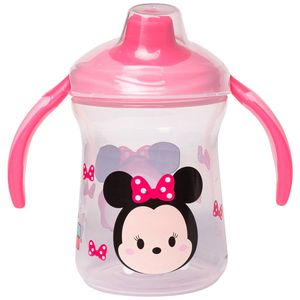 Tomatodo Vaso de entrenamiento con asas flexibles Tsum Tsum Minie Bebé 380ml