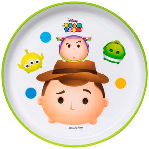 Set Platos + Vaso 3piezas Tsum Tsum Verde