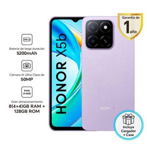 Celular Honor X5B 6.5" 4GB RAM 128GB Purple