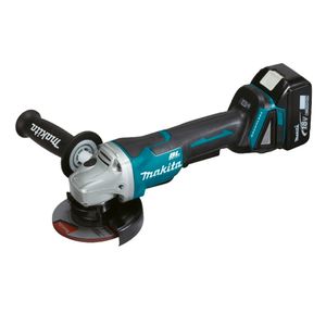 Esmeril Angular 4.5 18V BL XPT + 2 Bat 5AH DGA458RTE Makita