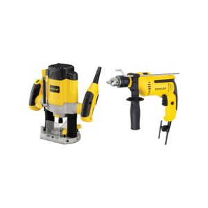 Ruteadora Eléctrica 1200w + Taladro Percutor 1/2  700w