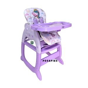 Silla de Comer Carpeta Gato Mewtwo 3 en 1 Lila