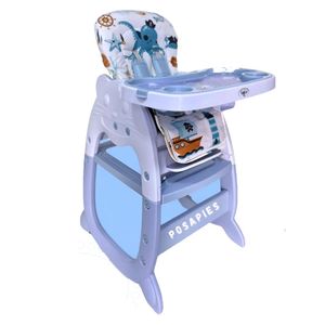 Silla de Comer Carpeta Gato Mewtwo 3 en 1 Azul