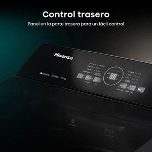 Lavadora Hisense 20kg WT3i2023UT – Carga Superior con Tecnología Smart Wash