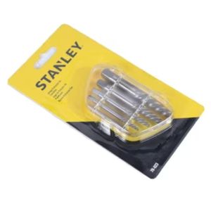 Extractor de Tornillos Juego 5 piezas  Quita Perno Broca Roto STANLEY