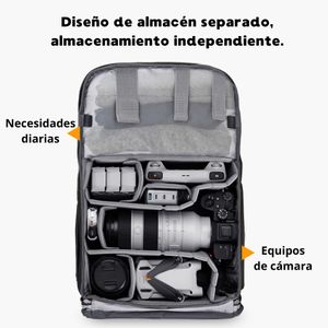 Mochila Fotográfica K&F KF13.087AV6 con Acceso Rápido Lateral