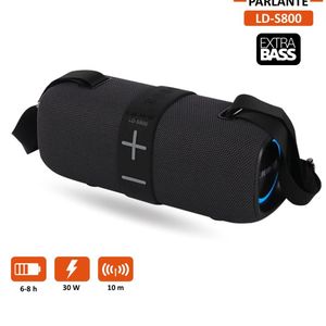 Parlante Portátil Extra Bass LIDIMI 30W BT USB LD-S800 TWS