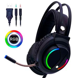 Combo Audífonos Gamer D5000 PRO Luces RGB + Mouse Gamer Dreizt RGB Mate 12,800 dpi Negro