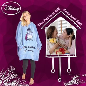 Disney | Manta Polar Sherpa con capucha de gran tamaño de Igor | Talla Única