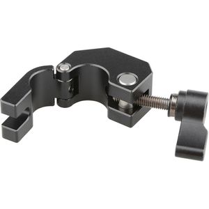 CAMVATE Abrazadera Rápida para Varilla de 15mm (Con Perilla de Traba Negra) - Estructura de Alumini