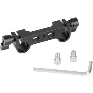 Bloque de Varilla LWS de 15mm CAMVATE con Agujeros Centrales de 1/4"-20 Sin Rosca - Soporte para Ac