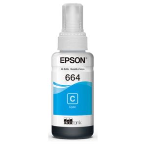 Tinta Epson Original T664-Cyan