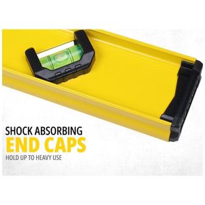 Nivel De Mano 122cm 48 Nivel Profesional Aluminio Stanley