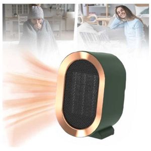 Mini Calentador eléctrico Portatil de Escritorio - Verde