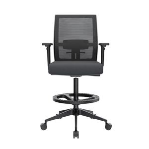 Silla Cajero Ergonómica Con Apoyabrazos Noha Negro Nylon Ofideas