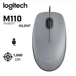 Mouse Logitech M110 Silent-Gris