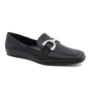 New Veneto Preto de Cuero negro taco de 1.5cm
