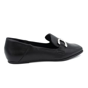 New Veneto Preto de Cuero negro taco de 1.5cm