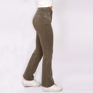 Jean Kayra Poblet Mujer Flare Push Up Bull V