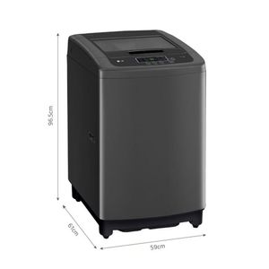 Lavadora WT13BPBK 13kg Smart Motion Carga Superior Negro Claro LG