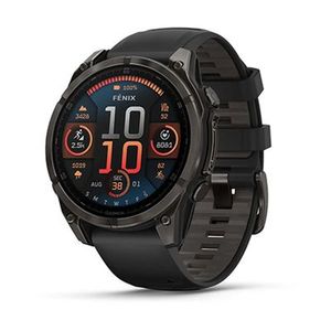 Smartwatch Fenix 8 - 47mm, Amoled, Zafiro, Negro