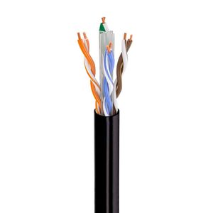 SATRA 0202043010 Cable U/UTPPE CAT6 23AWG Cobre  305M Negro