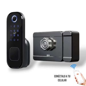 Cerradura Inteligente Smart Rim Clasica + Asesoría Instalación