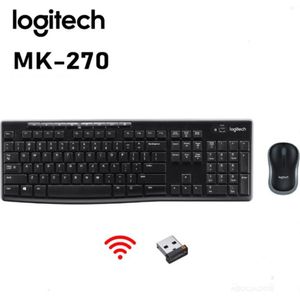 Teclado + Mouse Logitech Inalambrico MK270
