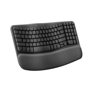 Teclado Inalámbrico Logitech Ergo Wave-Negro