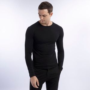 Polo Hombre Neck Negro New Malabar
