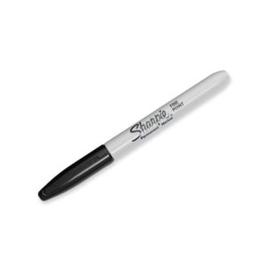Marcador SHARPIE Permanente Negro X4