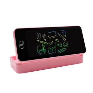 CARTUCHERA LCD CON PANTALLA PARA DIBUJO - ROSADA