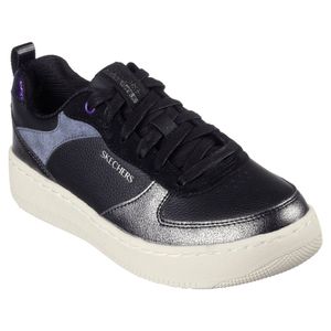 Zapatillas Urbanas Skechers Mujer 185036-Bkgy Negro