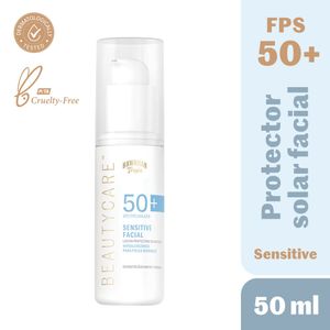 Bloqueador Facial HAWAIIAN Beauty Sensitive F50 Frasco 50ml