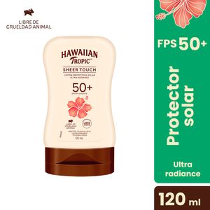 Bloqueador HAWAIIAN TROPIC Sheer SPF 50 Frasco 120ml