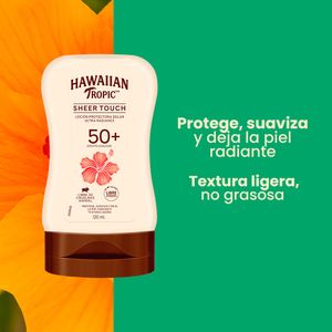 Bloqueador HAWAIIAN TROPIC Sheer SPF 50 Frasco 120ml