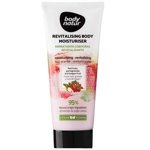 Crema Hidratante Corporal BODY NATUR Frutos Rojos Frasco 200ml