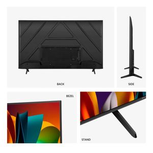 Televisor Hisense 50 Pulg UHD 4K Smart Tv 50A6N + Control de Voz