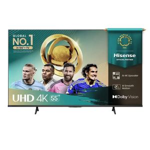 Televisor Hisense 55 UHD 4K Smart Tv 55A6N + Control de Voz
