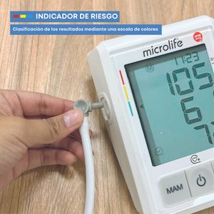 Tensiómetro de brazo BP B3 AFIB con detección de Fibrilación Auricular