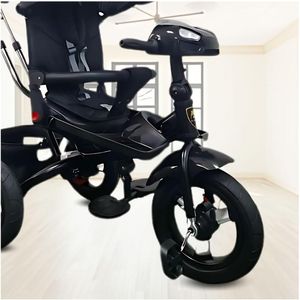 Triciclo Guiador para Niños «EFABEL» Black