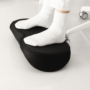 Cojin reposapies de gel espuma viscoelastica con funda velboa