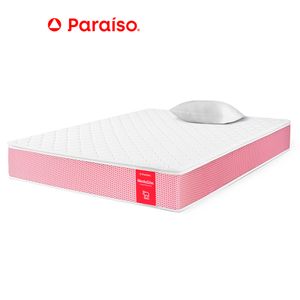 Colchón Paraíso Medallón One Side 1.5 Plazas