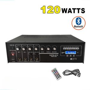 Amplificador de Audio Profesional de 120w Batblack PAM3-1204
