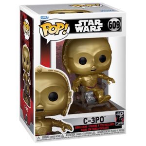 Funko Pop C3-P0 in chair - EVI: The Return Of The Jedi - Star Wars
